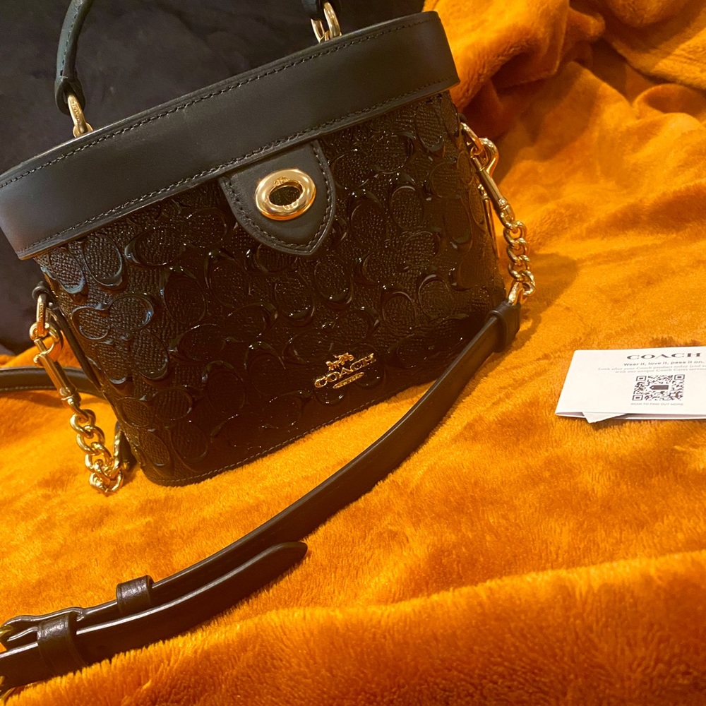 Coach Kay Crossbody bag - Black Signature Leather